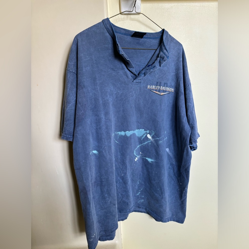 Vintage oversized Harley Davidson graphic tee